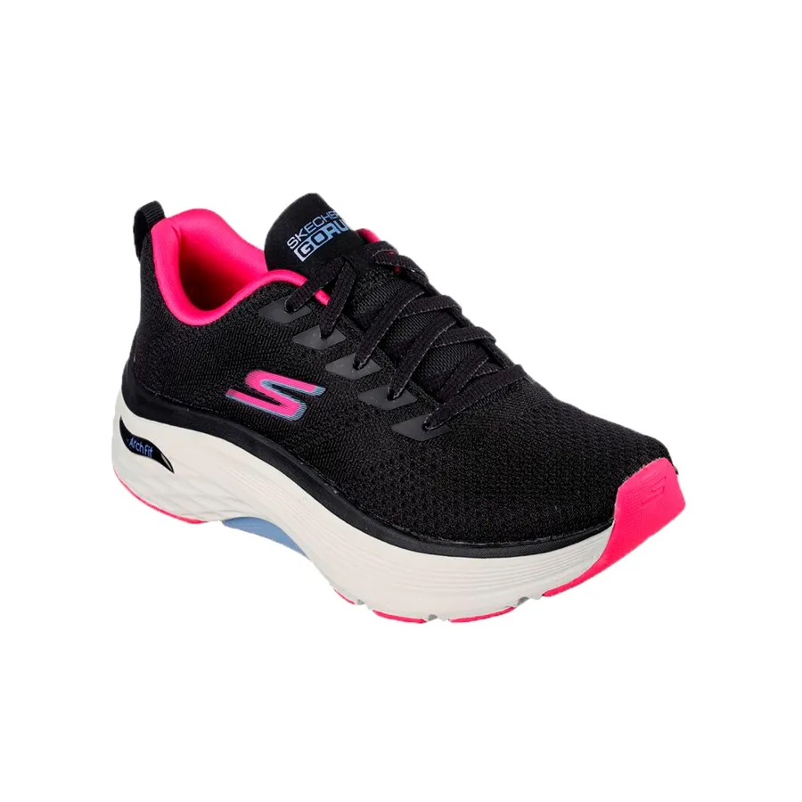 Imagen 1 de 5 de Zapatillas Skechers Max Cushioning Arch Fit-NEGRO/ROSA