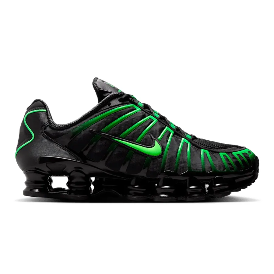Imagen 0 de 8 de Zapatillas Nike Shox TL-NEGRO/VERDE FLUOR