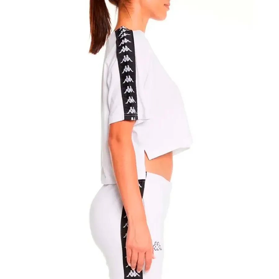 Imagen 1 de 3 de Remera Kappa Banda atum-BLANCO/NEGRO