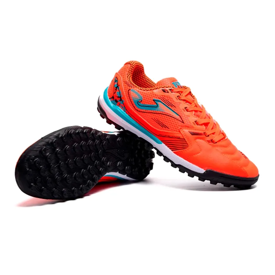Imagen 3 de 7 de Botines Joma Botin F50 Liga Tf-NARANJA/VERDE AGUA