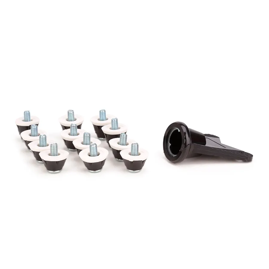 Imagen 0 de 2 de Tapones de Plastico X12 DRB-NEGRO