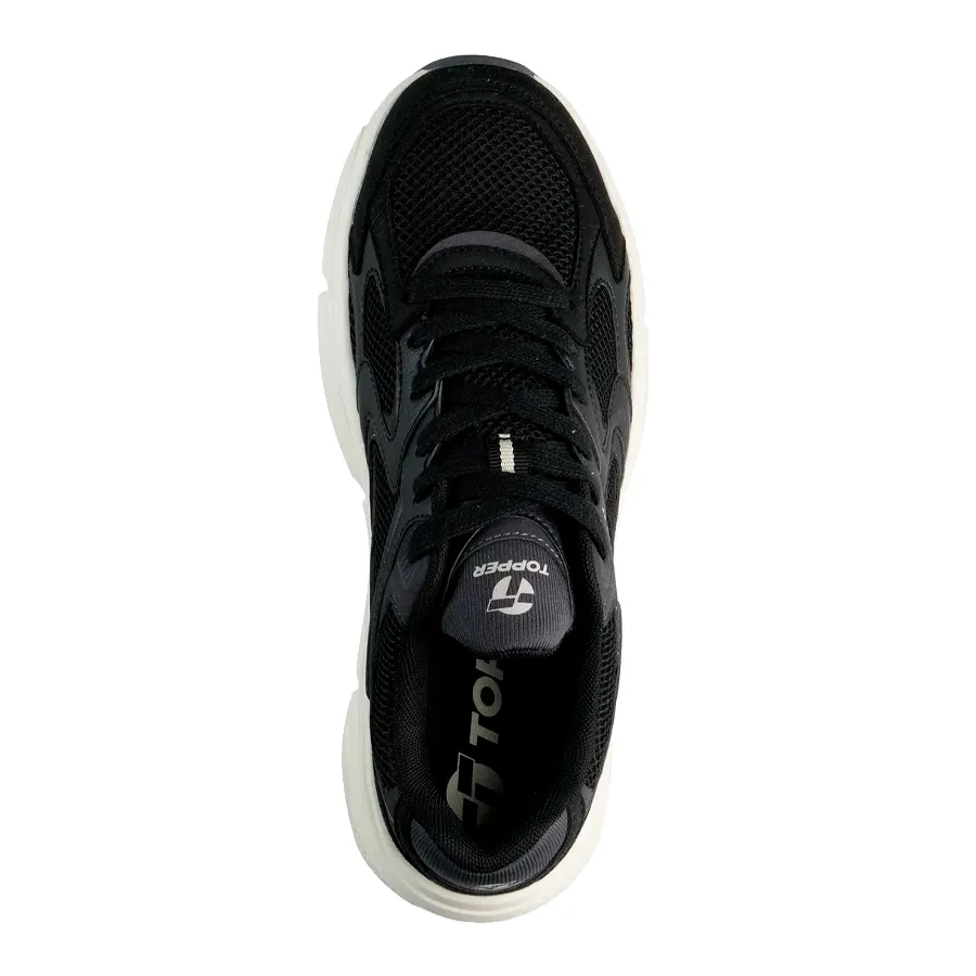 Imagen 3 de 5 de Zapatillas Topper Vallarta-NEGRO