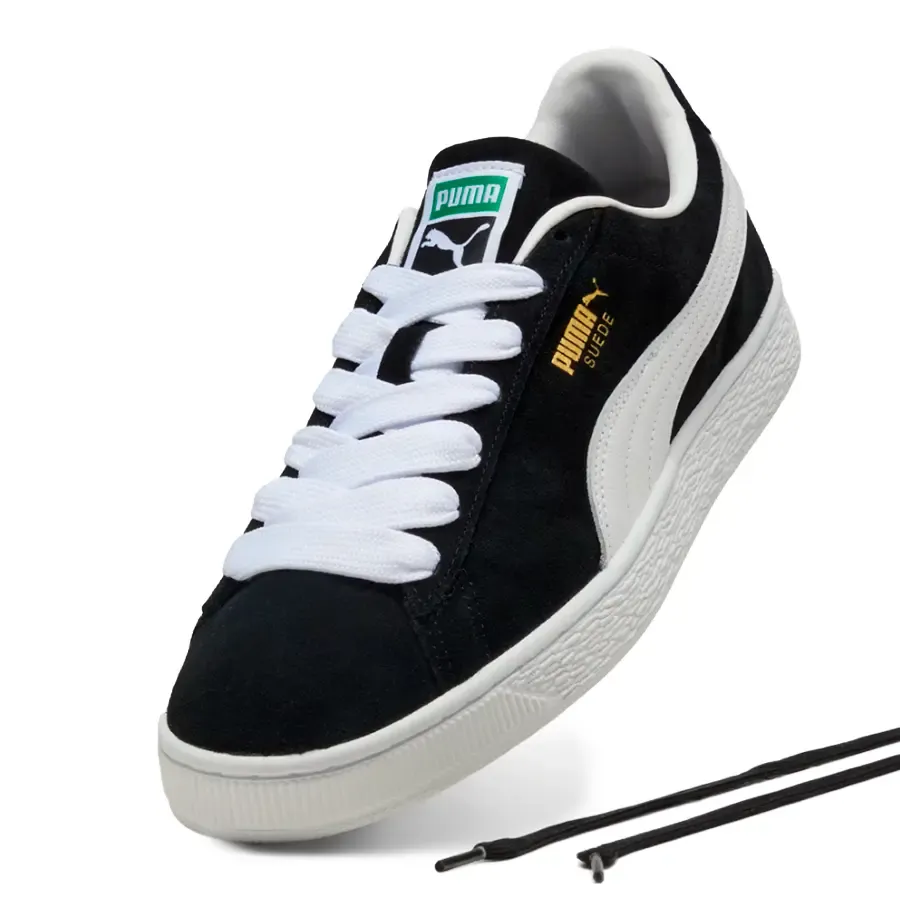 Imagen 5 de 7 de Zapatillas Puma Suede Classic-NEGRO/BLANCO