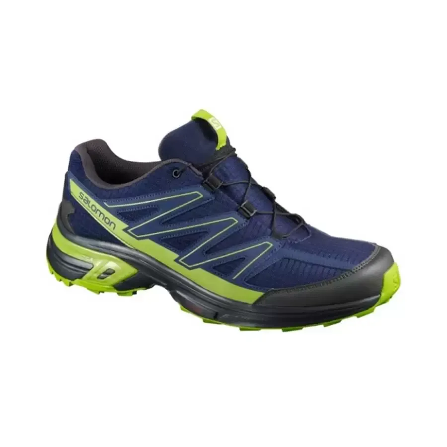 Imagen 3 de 4 de Zapatillas Salomon Wings Access 2 M-AZUL/VERDE