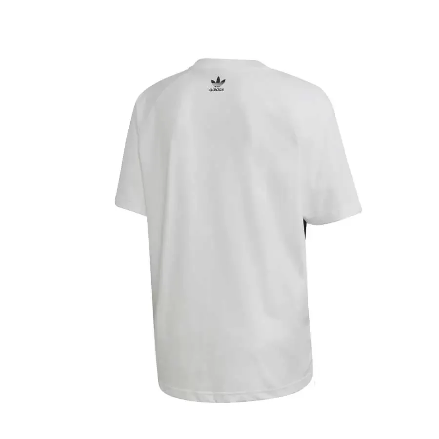 Imagen 5 de 6 de Remera adidas originals Bg Trefoil Tee-BLANCO/NEGRO
