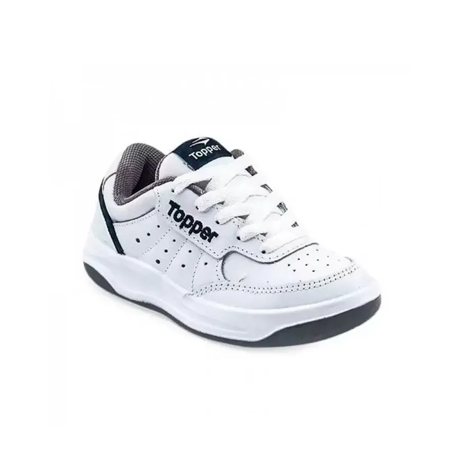 Imagen 2 de 4 de Zapatillas Topper X Forcer Kids Ii-BLANCO/AZUL
