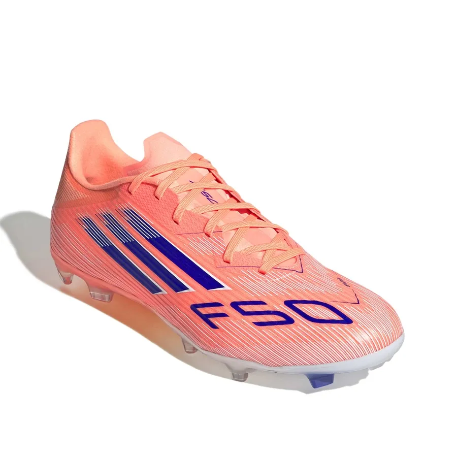 Imagen 1 de 7 de Botines adidas F50 League FG/MG-CORAL/AZUL