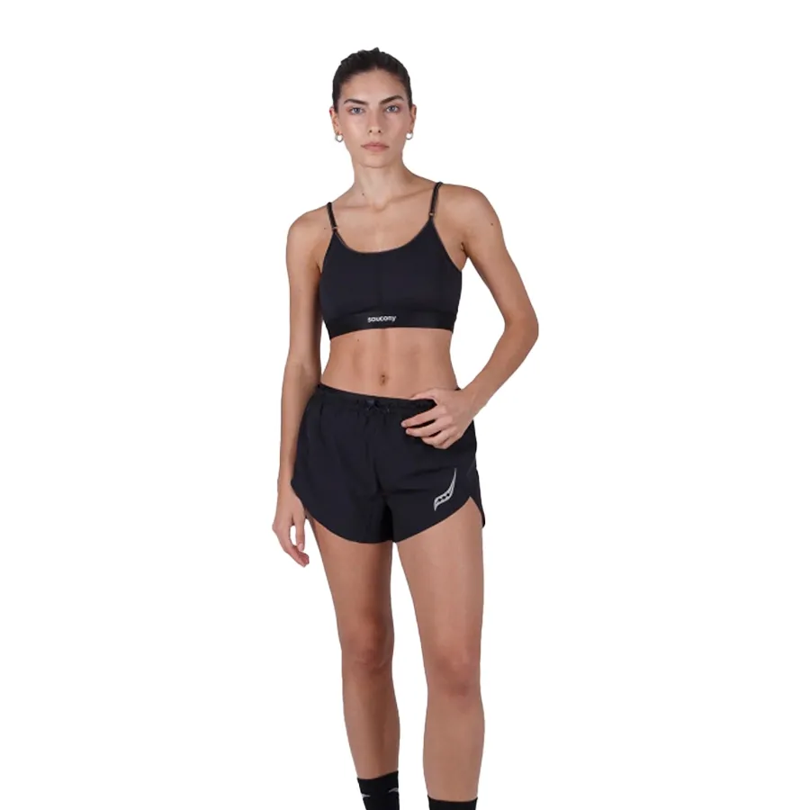 Imagen 0 de 5 de Shorts Saucony Pinnacle 2.5"-NEGRO