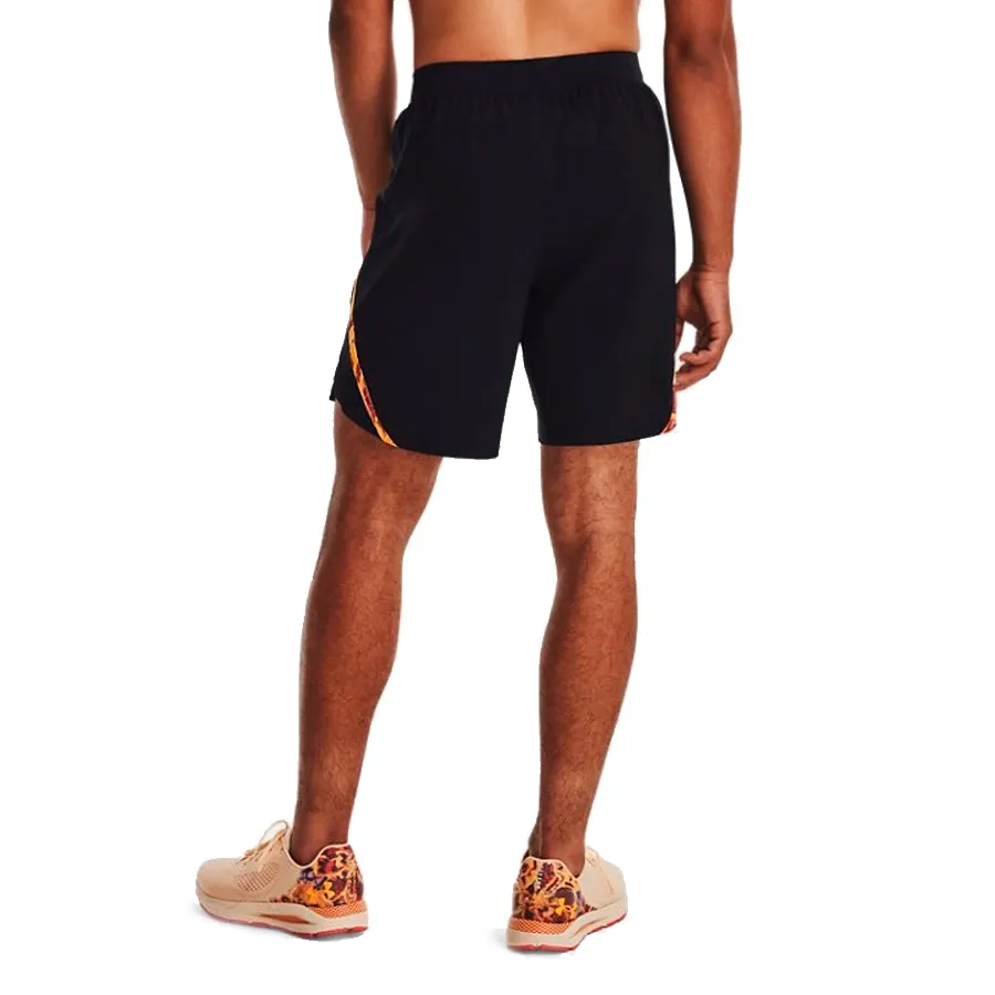 Imagen 2 de 7 de Shorts Under Armour Day Of The Dead-NEGRO/NARANJA