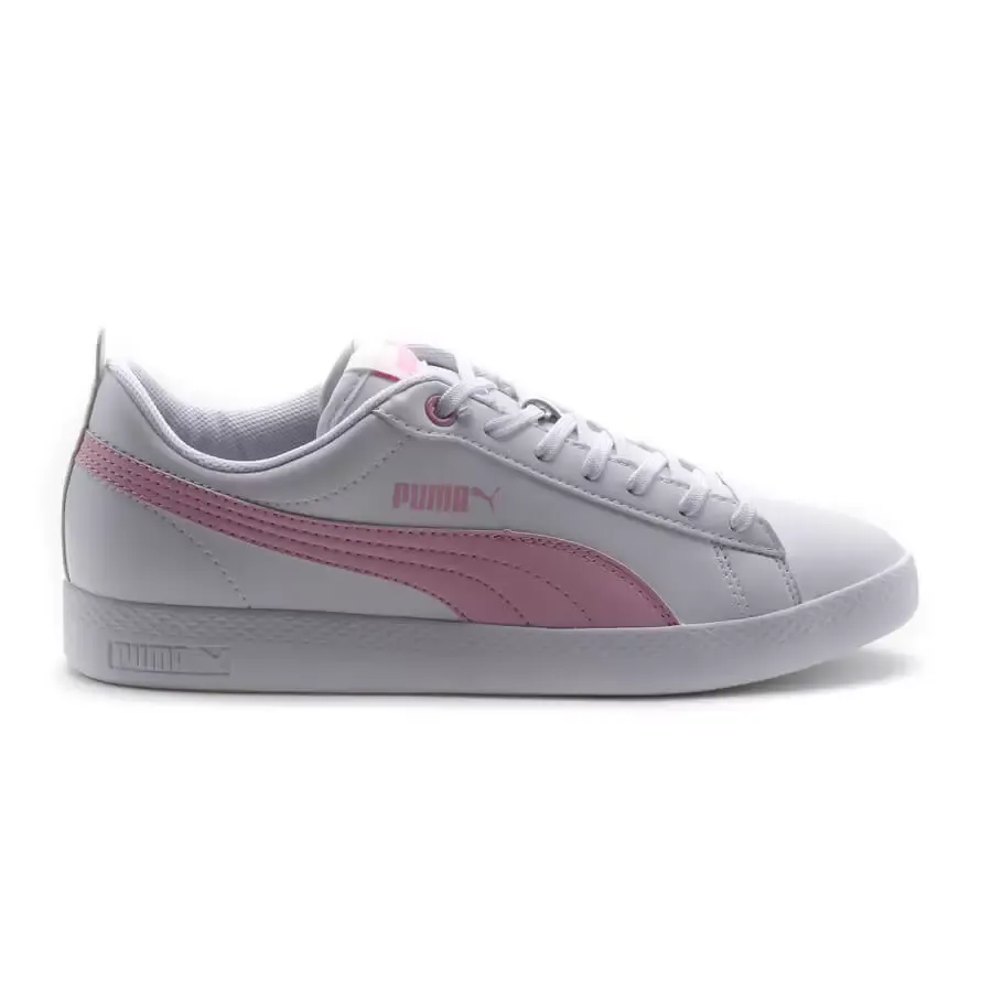 Imagen 4 de 5 de Zapatillas Puma Smash V2 L Adp-BLANCO/ROSA