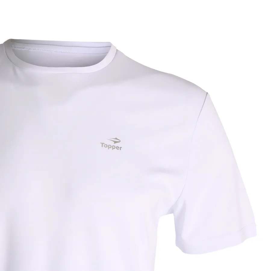 Imagen 3 de 4 de Remera Topper Tecnica Mc Ii-BLANCO