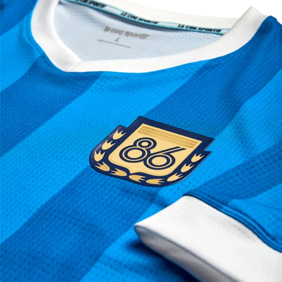 Imagen 5 de 6 de Camiseta Le Coq Sportif Alternativa Argentina-AZUL FRANCIA