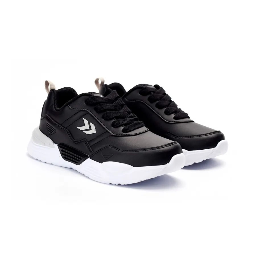 Imagen 2 de 4 de Zapatillas Atomik Casual Cordon Retro V23-NEGRO/BLANCO