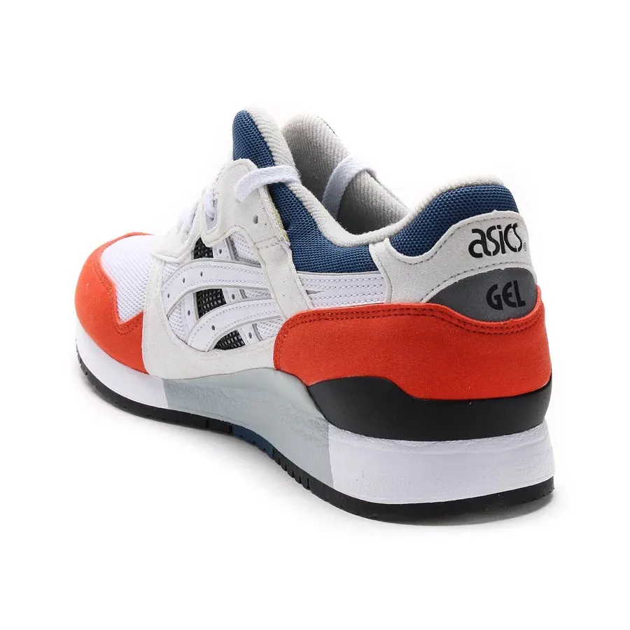Imagen 2 de 4 de Zapatillas Asics Tiger Gel Lyte Iii-BLANCO/NARANJA/AZUL