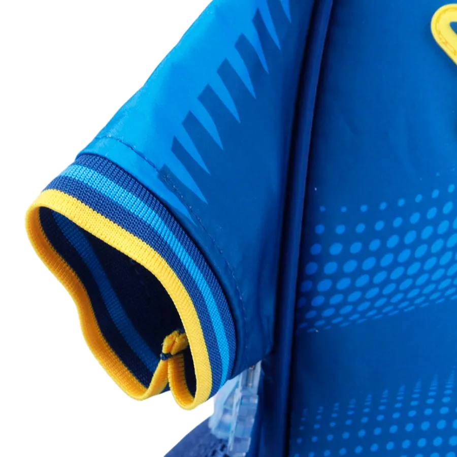 Imagen 3 de 7 de Mochila Footy C/Carro 18" Dream Team-AMARILLO/AZUL