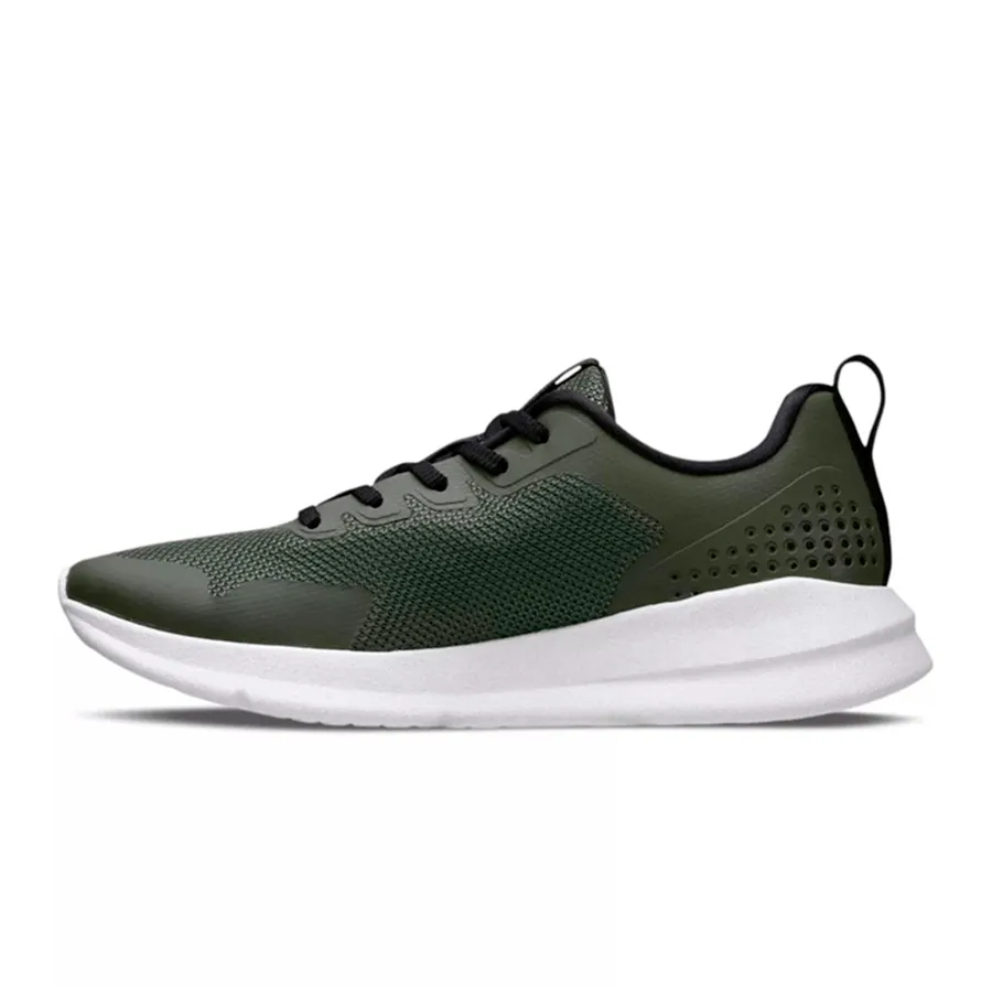 Imagen 2 de 5 de Zapatillas Under Armour Charged Essential Se-VERDE OLIVA/NEGRO