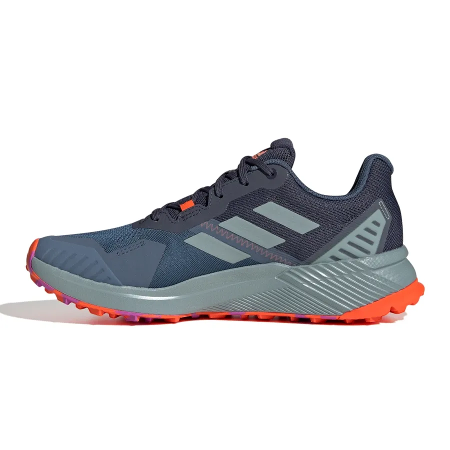 Imagen 2 de 6 de Zapatillas adidas Terrex Soulstride-AZUL/GRIS/NARANJA/LILA