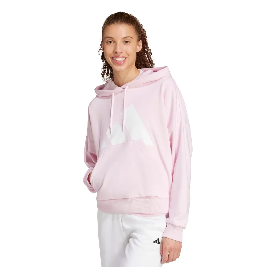 Imagen 0 de 5 de Buzo adidas Essentials Big Logo-ROSA/BLANCO