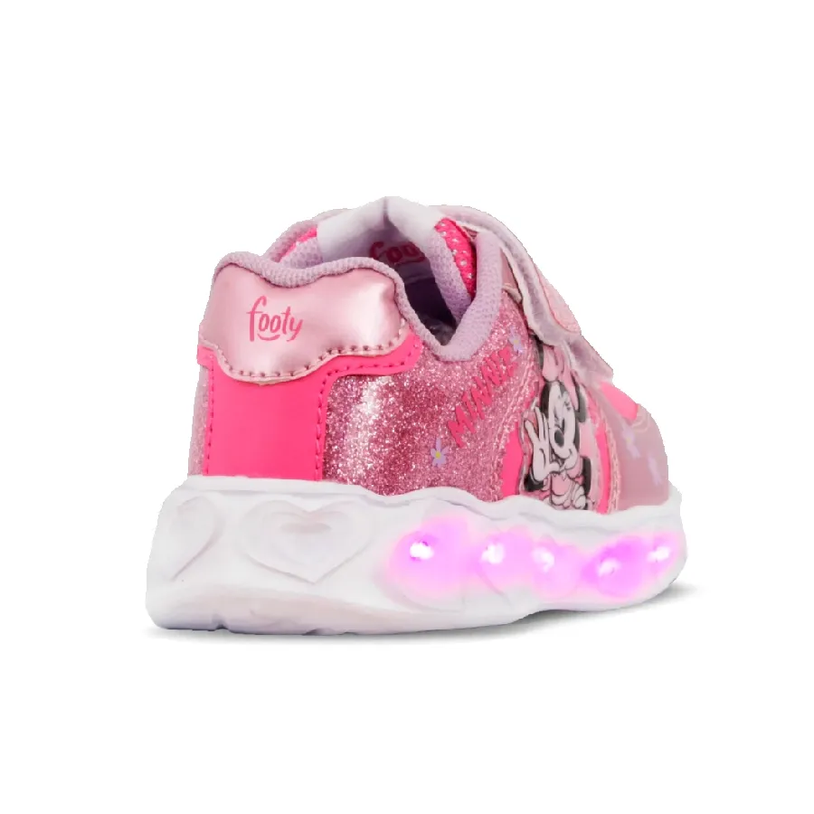 Imagen 2 de 3 de Zapatillas Footy Minnie con Luz-FUCSIA/ROSA