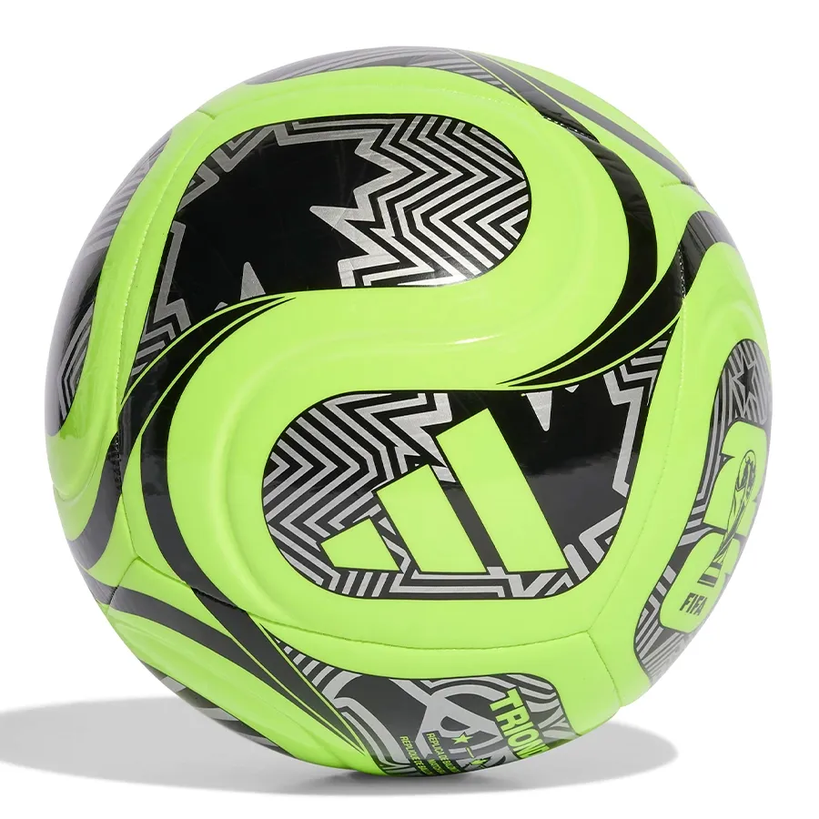 Imagen 0 de 4 de Pelota adidas Trionda Club Copa Mundial 26-VERDE FLUOR/NEGRO