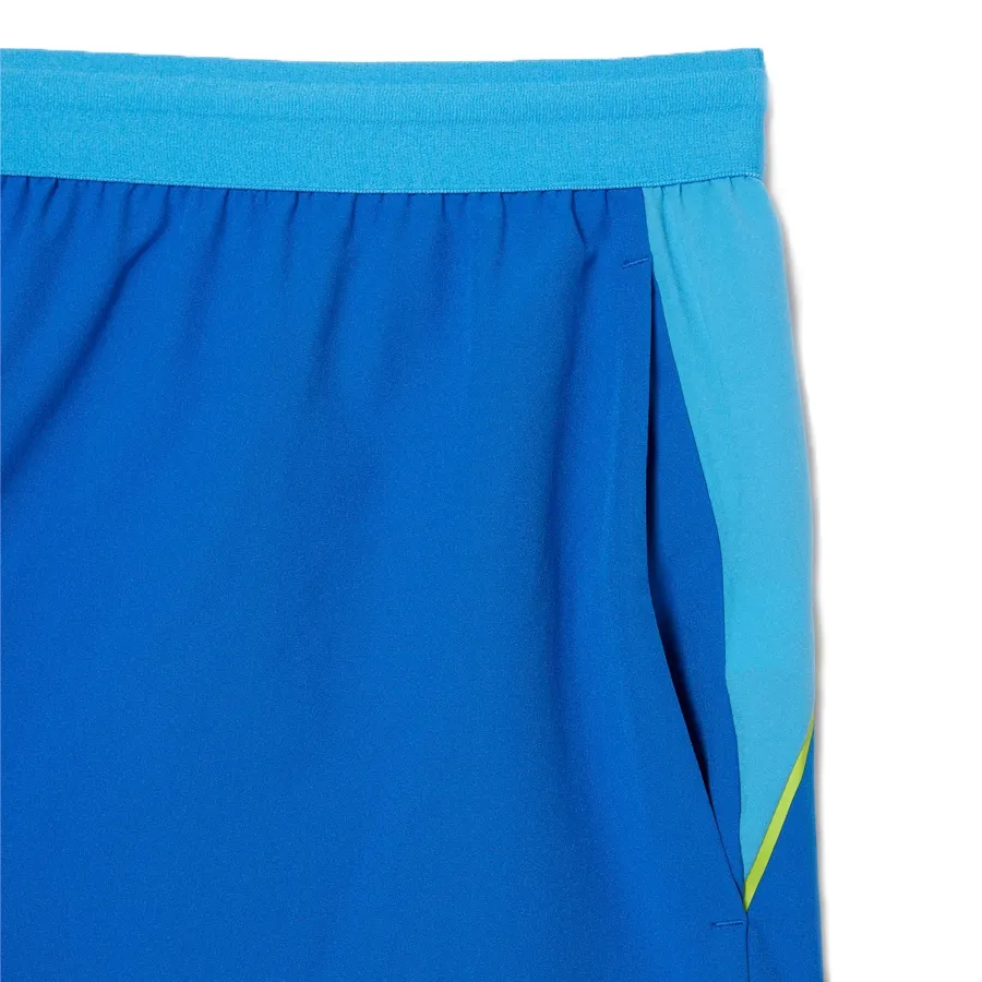 Imagen 3 de 7 de Shorts Lacoste Novak Djokovic-AZUL/CELESTE