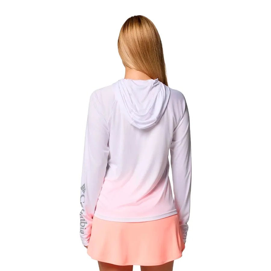 Imagen 2 de 5 de Remera Manga Larga Columbia Tidal-BLANCO