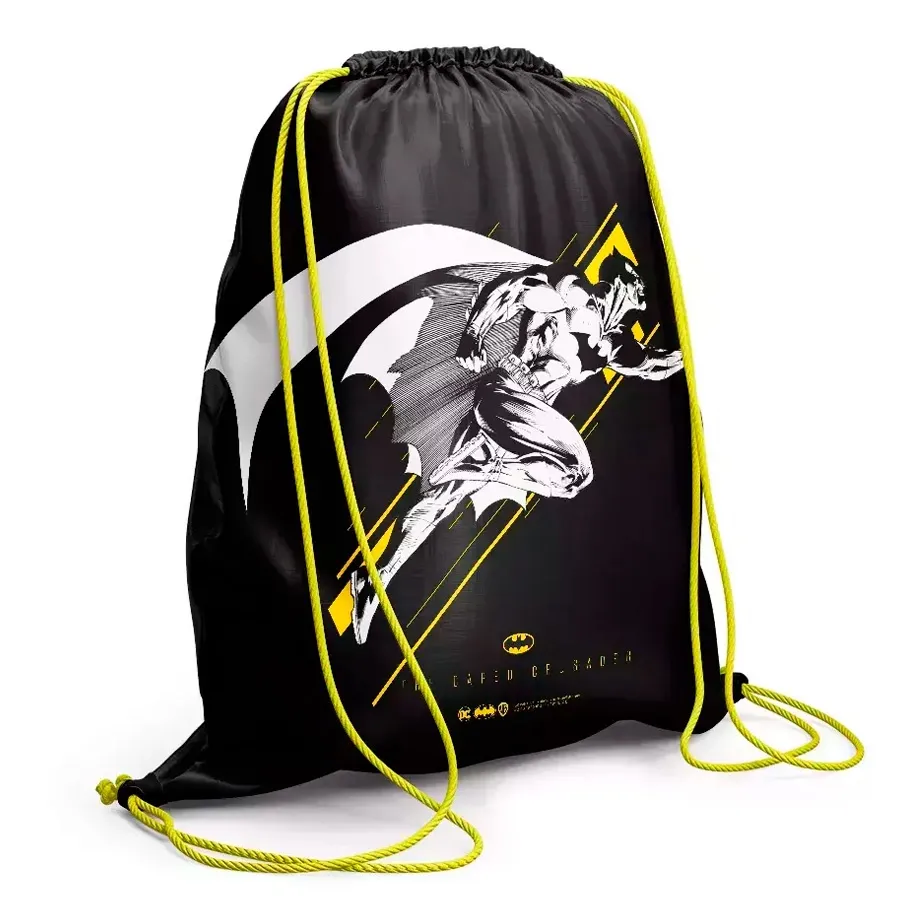 Imagen 0 de 1 de Mochila Warner Bros Cordon Batman-NEGRO/GRIS