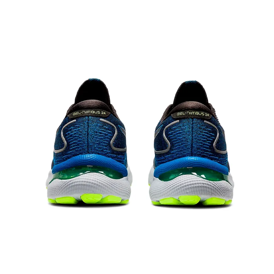 Imagen 3 de 6 de Zapatillas Asics Gel Ninbus 24 Standar M-MARINO/NEGRO/LIMA