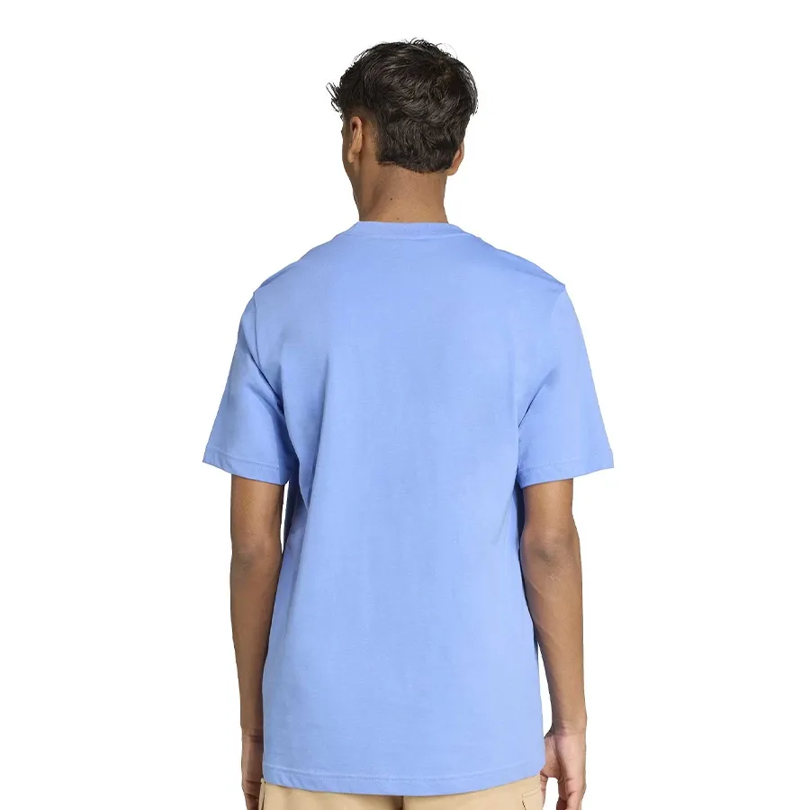 Imagen 2 de 5 de Remera adidas Essentials Big Logo-CELESTE/BLANCO