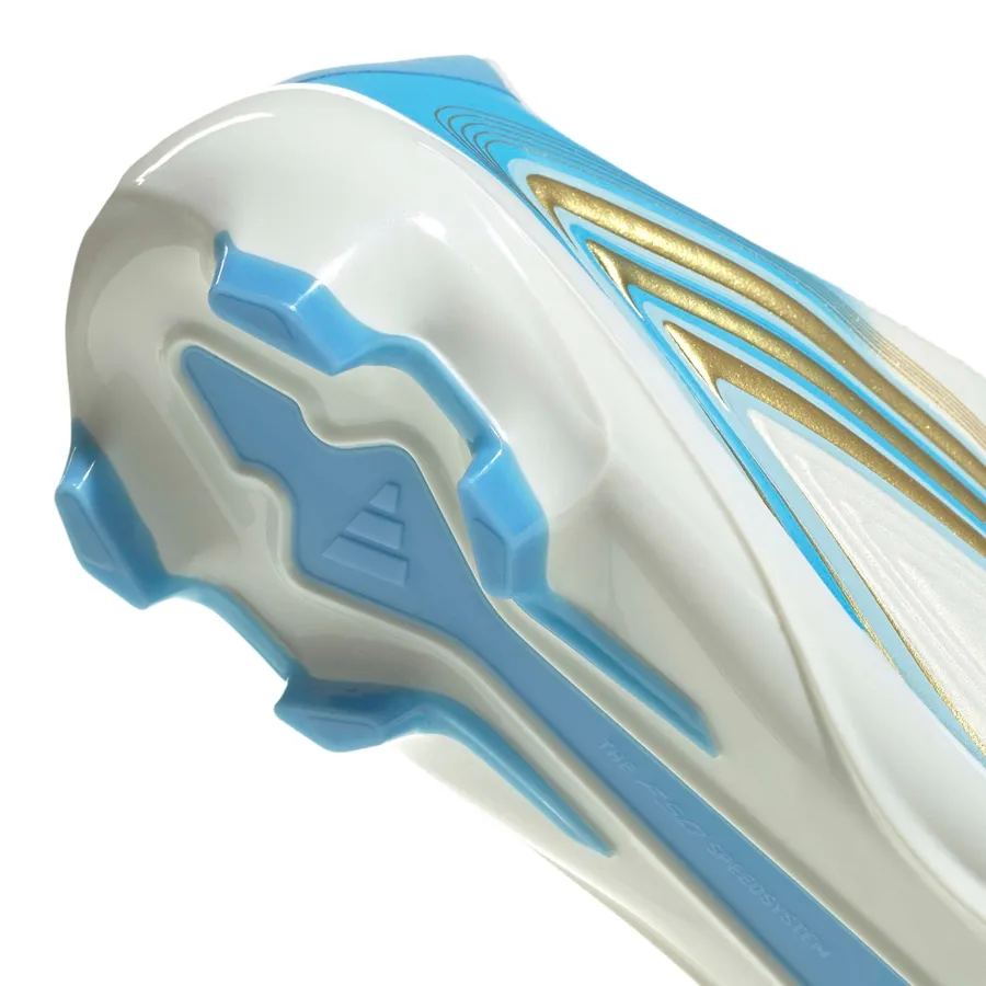 Imagen 6 de 7 de Botines adidas F50 Messi League Fg-BLANCO/CELESTE/DORADO