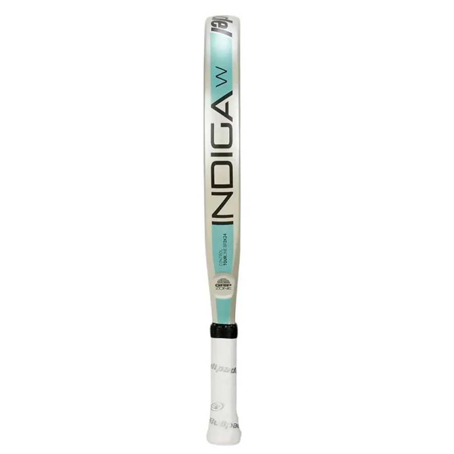 Imagen 2 de 4 de Paleta Bullpadel Indiga Woman 25-HUESO/TURQUESA