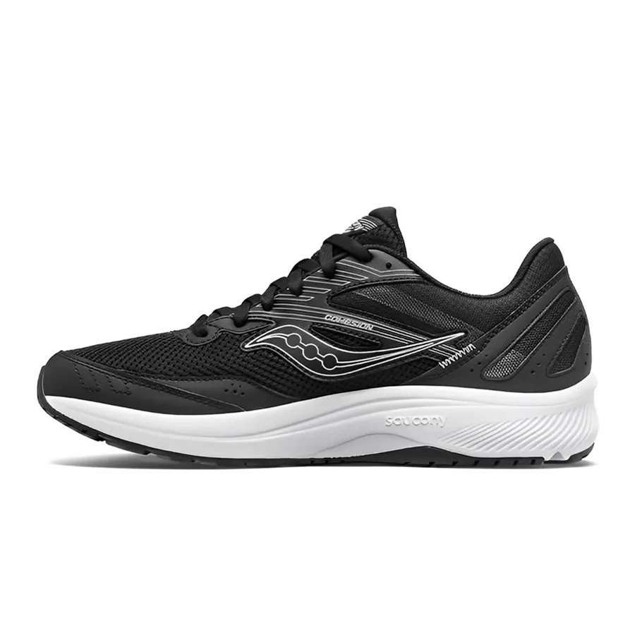 Imagen 2 de 5 de Zapatillas Saucony Cohesion 15-NEGRO/BLANCO