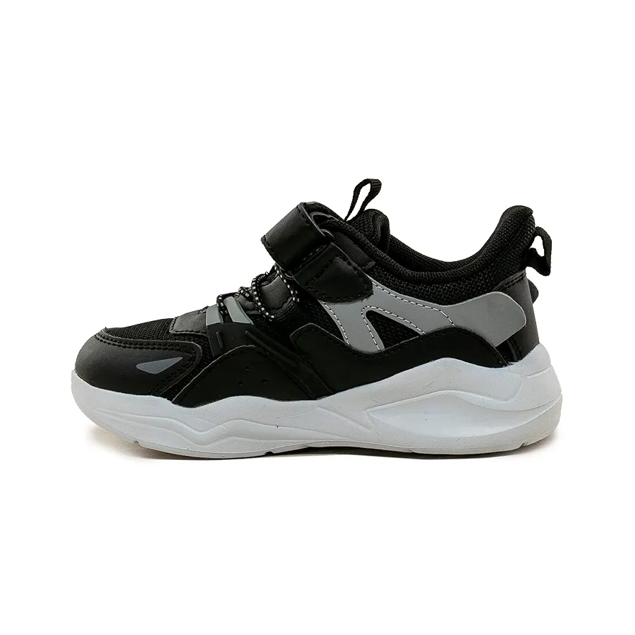 Imagen 1 de 5 de Zapatillas Atomik Arch Con Velcro-NEGRO/BLANCO