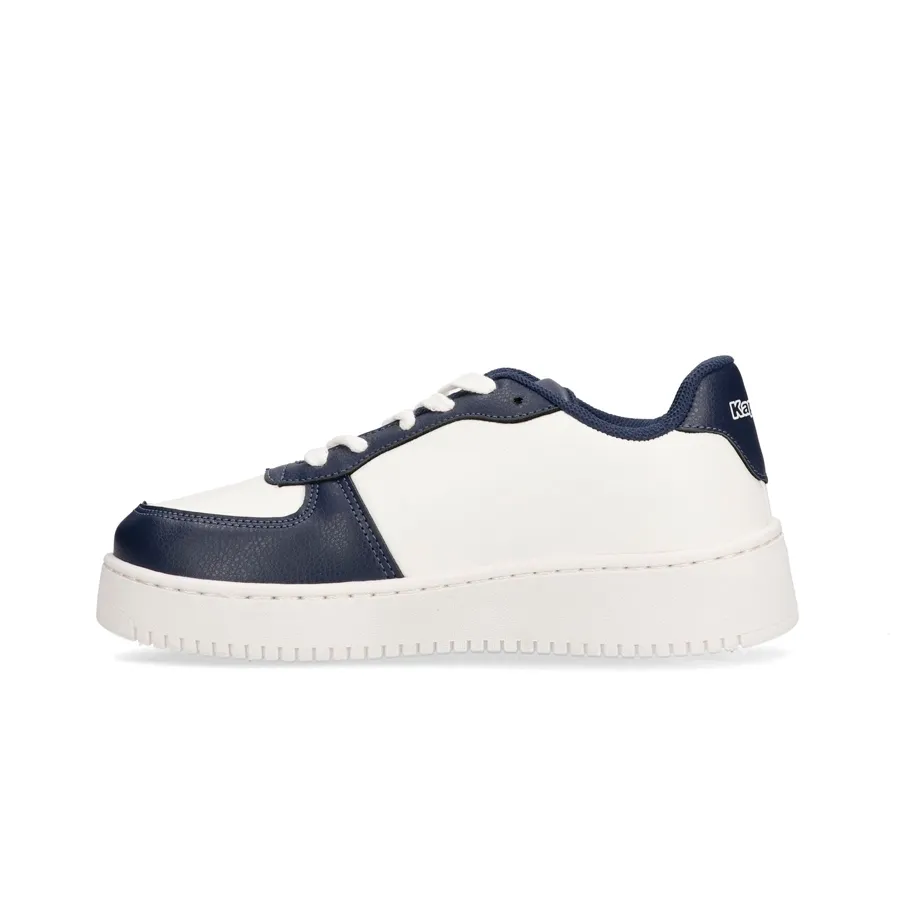 Imagen 3 de 5 de Zapatillas Kappa Logo Linate Kid-BLANCO/AZUL