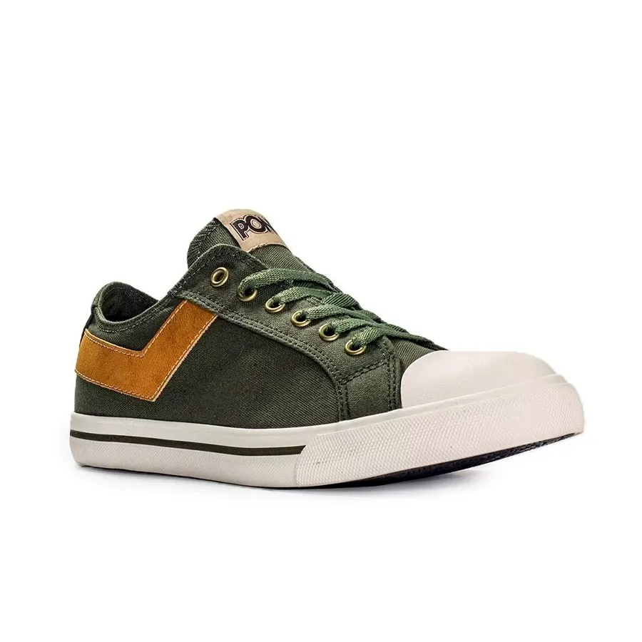 Imagen 1 de 4 de Zapatillas Pony Shooter Ox Canvas-VERDE/MARINO