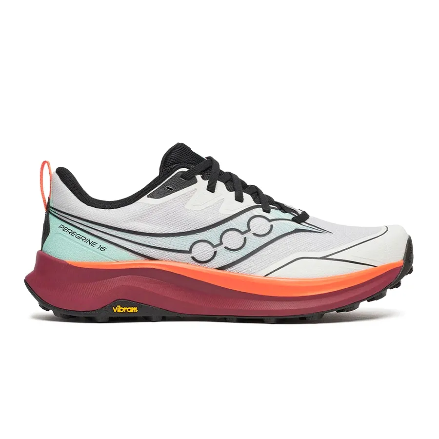 Imagen 0 de 5 de Zapatillas Saucony Peregrine 16-GRIS/VINO/NARANJA