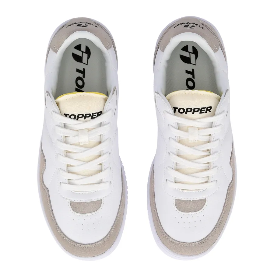 Imagen 2 de 5 de Zapatillas Topper Terre Suede-BLANCO/GRIS