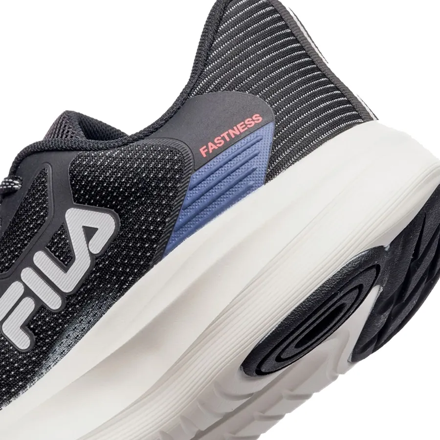 Imagen 6 de 7 de Zapatillas Fila Fastness-NEGRO/GRAFITO/ROJO