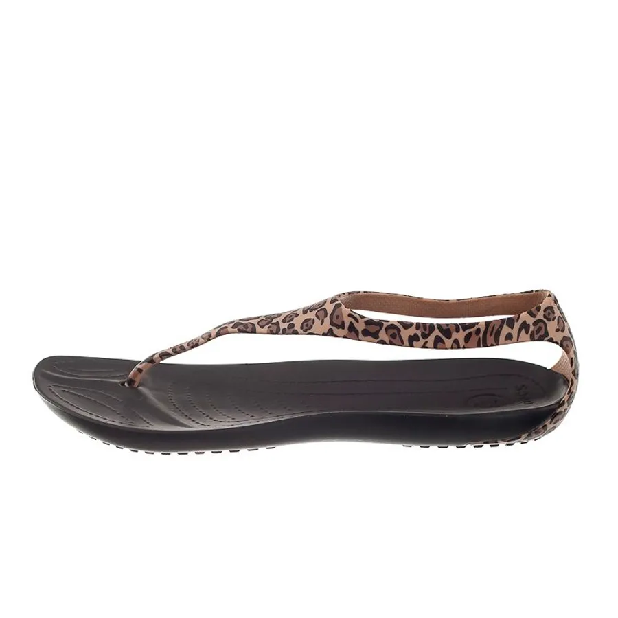 Imagen 1 de 6 de Sandalias Crocs Sexi Wild Flip-NEGRO/ORO