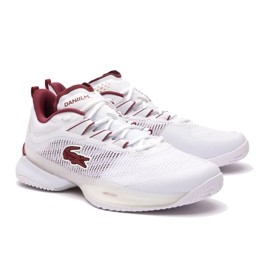 Imagen 1 de 6 de Zapatillas Lacoste Ag Lt23 Ultra Mc-BLANCO/BORDO