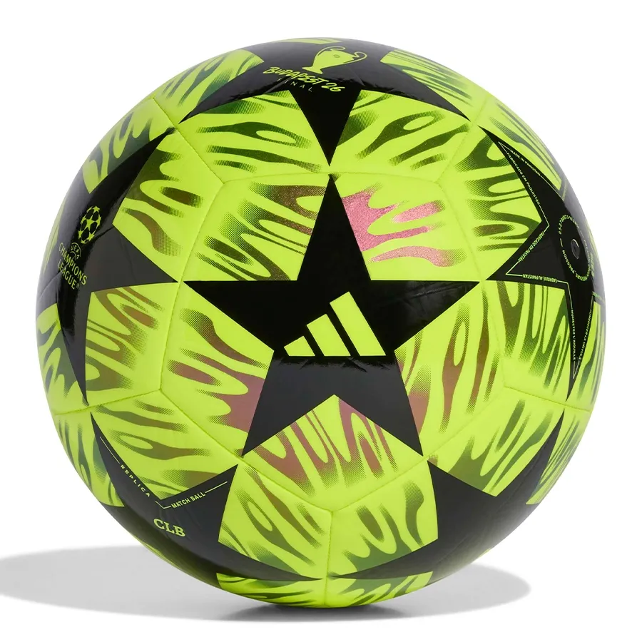 Imagen 0 de 4 de Pelota adidas UEFA Champions League Final Club-NEGRO/AMARILLO FLUOR