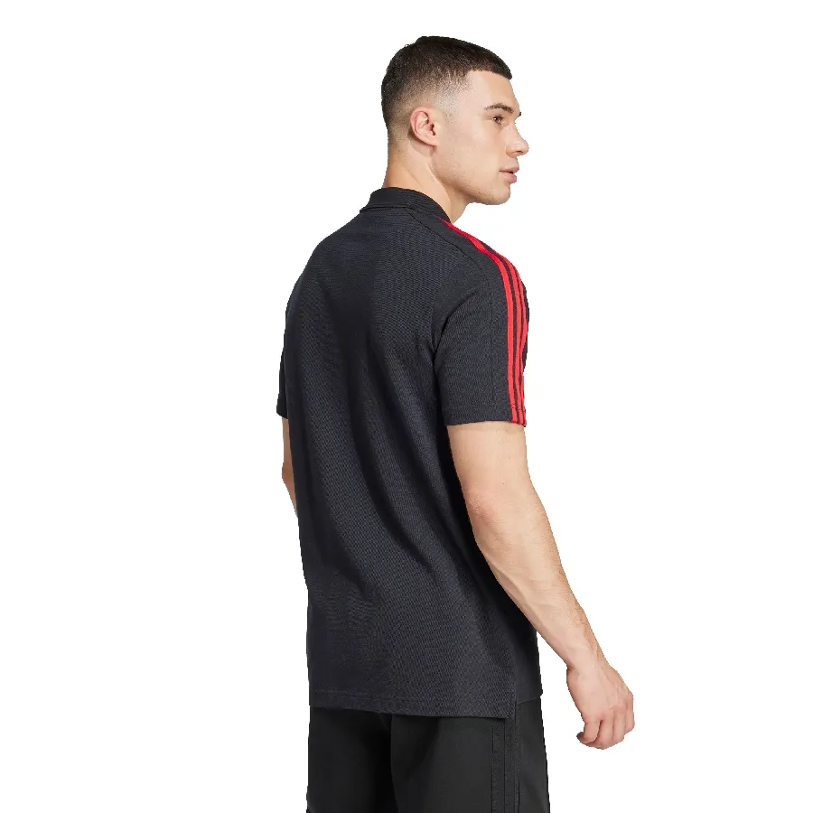 Imagen 2 de 6 de Remera adidas River Plate ADN Polo-NEGRO/ROJO