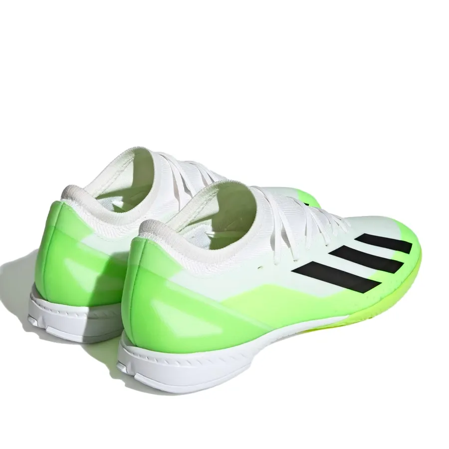 Imagen 4 de 10 de Botines adidas X Crazyfast.3-BLANCO/VERDE FLUOR/NEGRO