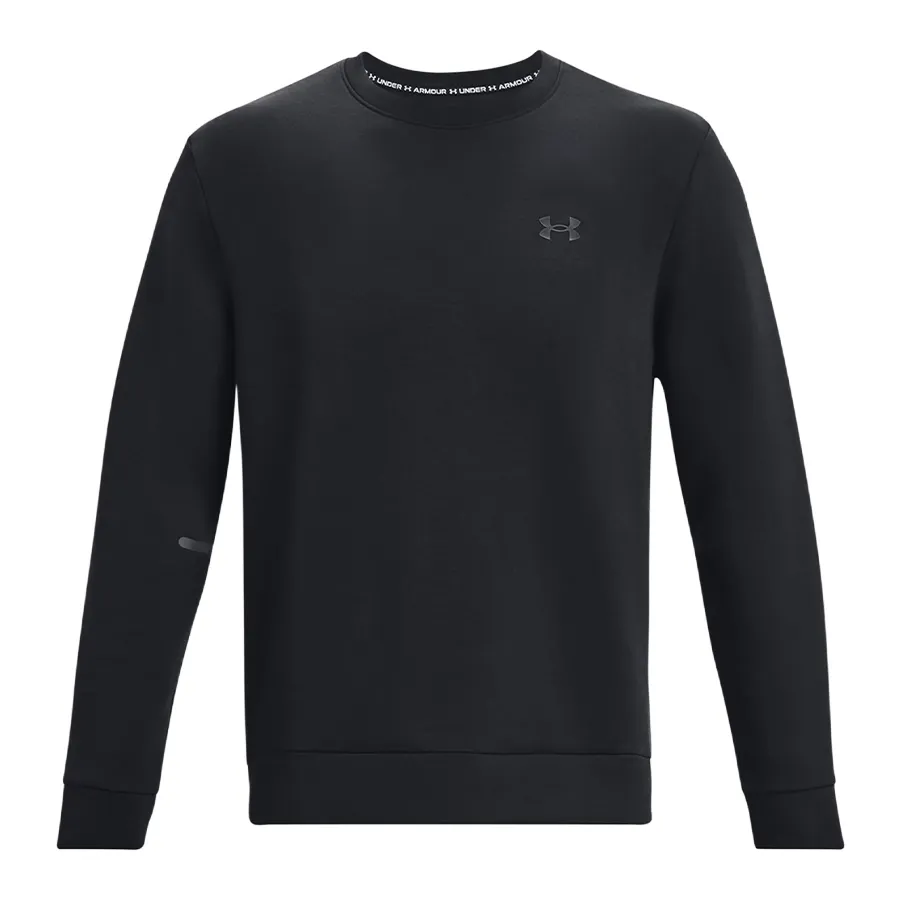 Imagen 2 de 5 de Buzo Under Armour Unstoppable Flc Crew-NEGRO