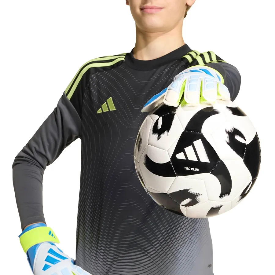Imagen 5 de 6 de Guantes adidas de Arquero  Predator-BLANCO/AZUL/AMARILLO FLUOR