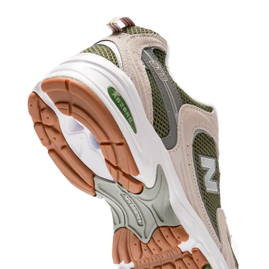 Imagen 4 de 5 de Zapatillas New Balance 530-GRIS/VERDE OLIVA