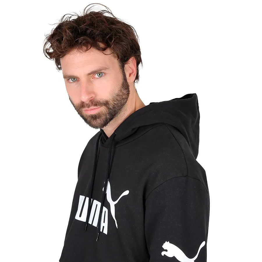 Imagen 3 de 5 de Buzo Puma Power Colorblock-GRIS/NEGRO