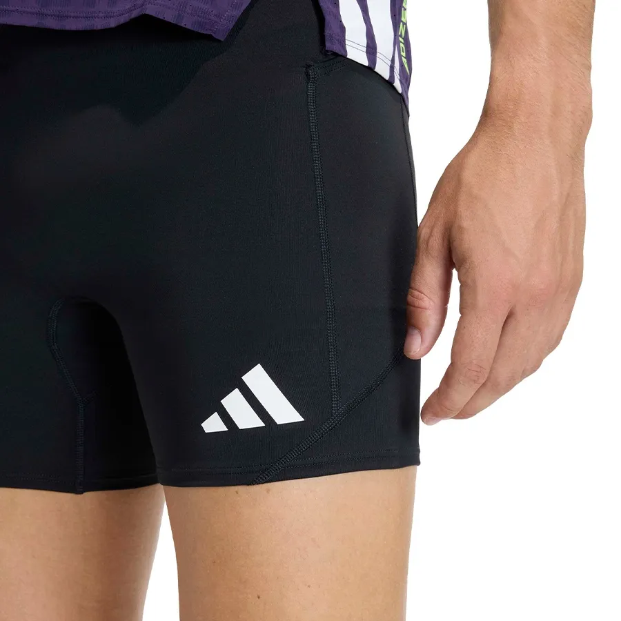 Imagen 3 de 5 de Calza adidas Adizero-NEGRO
