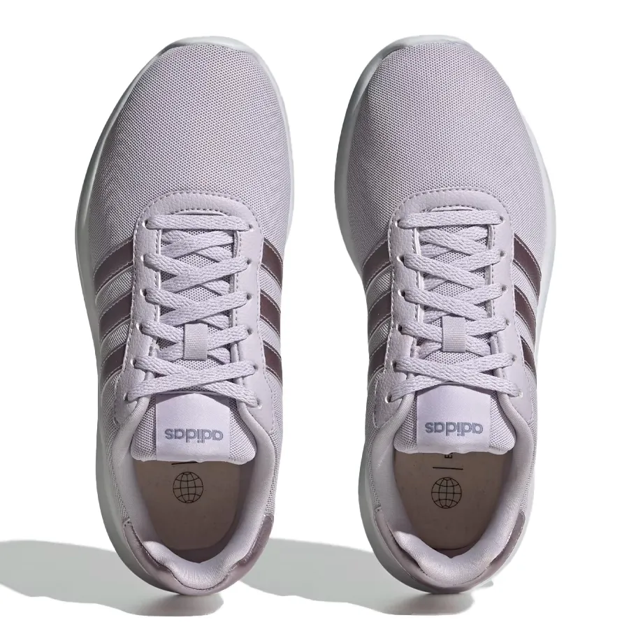 Imagen 5 de 8 de Zapatillas adidas Lite Racer 3.0-LILA/BLANCO