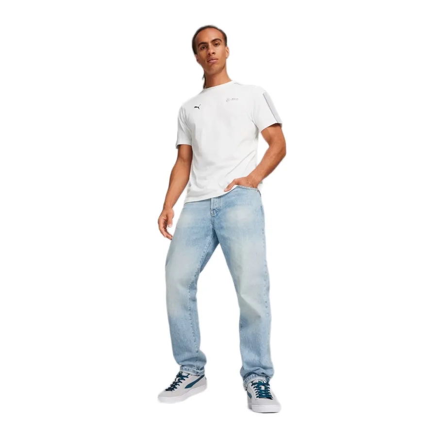 Imagen 2 de 4 de Remera Puma Zapatillas  Mercedes Amg Petrona Mt7-BLANCO